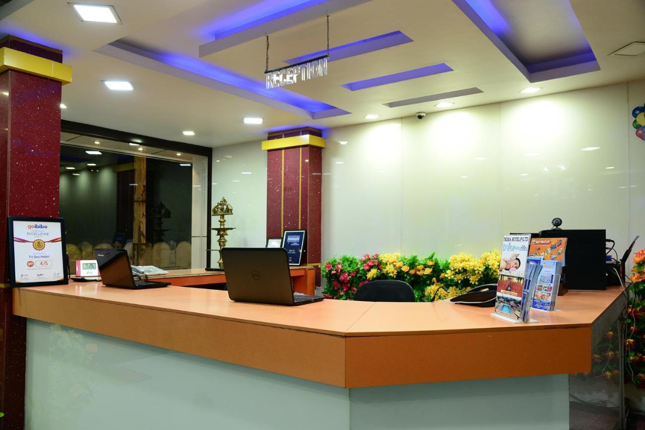Hotel Tri Sea Канниякумари Экстерьер фото